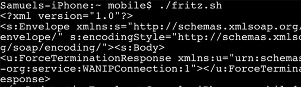 Fritzbox Reconnect via Script (iOS/OS X/Linux)