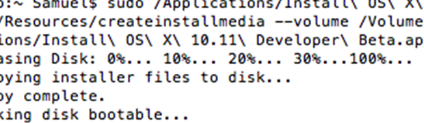 OS X 10.11 El Capitan – bootfähigen USB-Stick erstellen